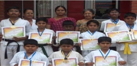National  Level Karate Championship winners held at New Delhi – 2012